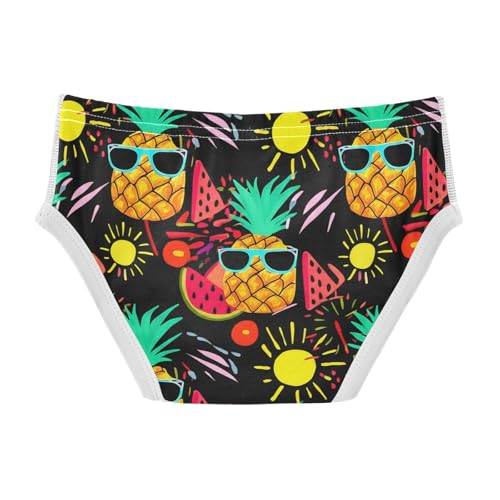 Colorful Pineapple Sunglasses Toddler Boy's Underwear 2T 202c12392