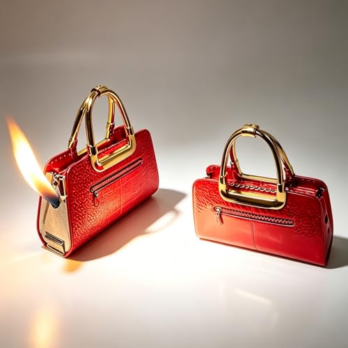Encendedores soplete recargables en bolsa roja pack x2 miniatura 3