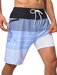 P3_black & Haze Blue Stripe