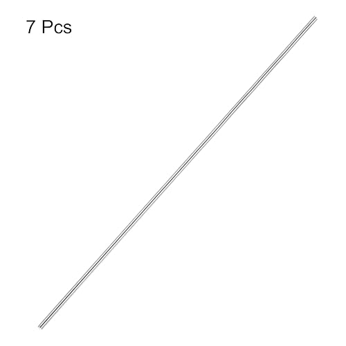 Miniatura 198 de uxcell Varilla redonda sólida de acero inoxidable 304 de 0.197 in x 5.906 in para manualidades de bricolaje - 10 piezas