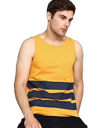 Alan Jones Clothing Men’s Cotton Sleeveless T-Shirt