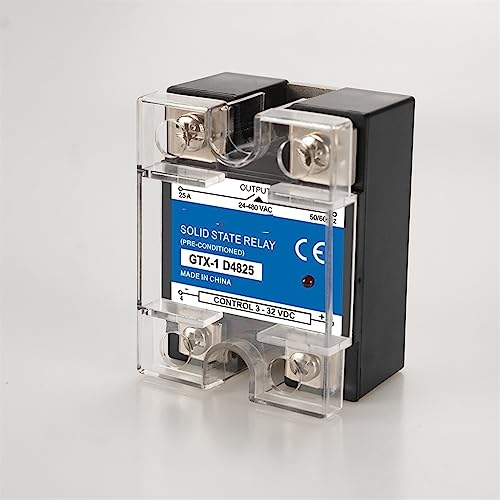 Relé estático SSR 120A monofásico con entrada 3-32VDC para resistencias