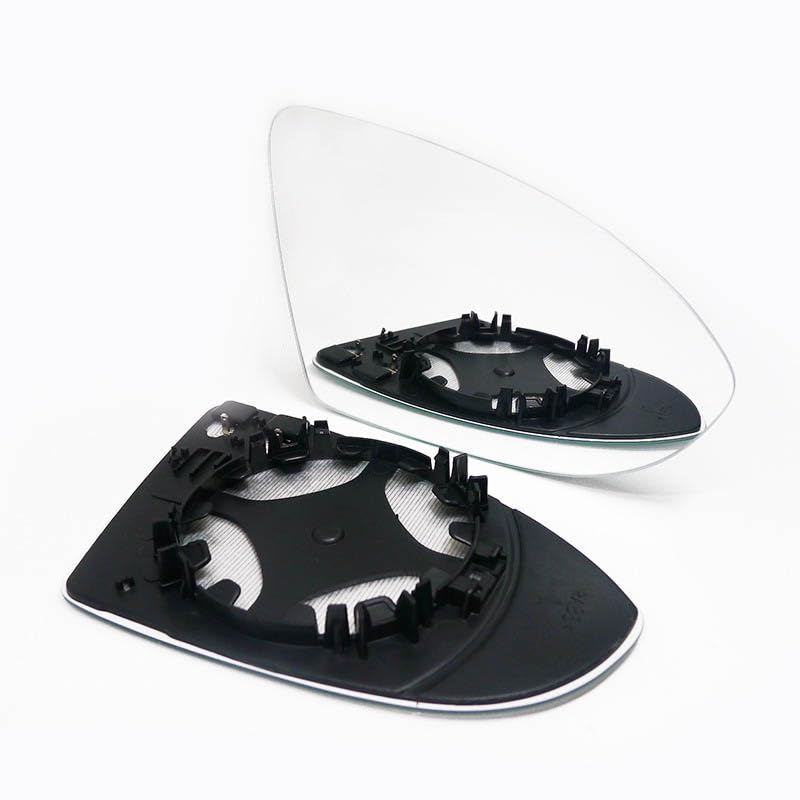 Verre De RéTroviseur pour Golf 7, Miroirs en Verre Chauffants Réglables avec Panneau Arrière.,B-Right