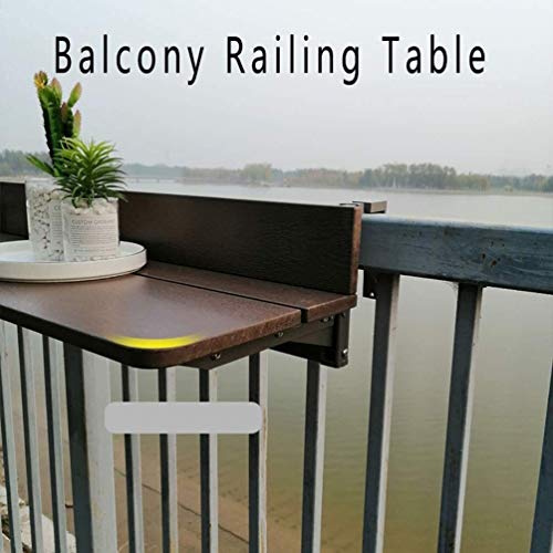 Table suspendue de balcon pour aménager les petits espaces extérieurs - 4
