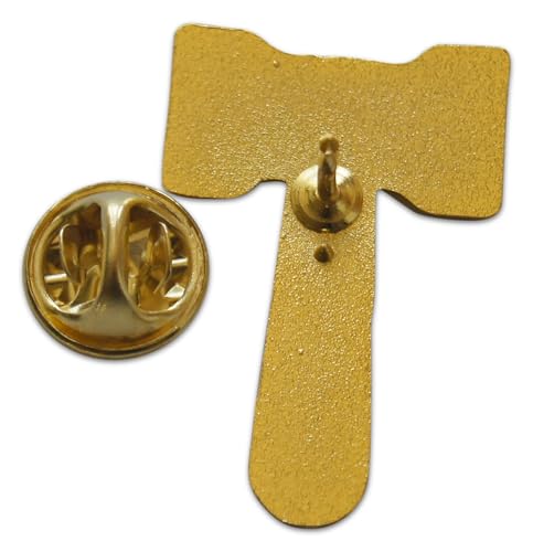 Image of Novel Merk Lawyer & Judge - Icons Lapel Pin, Hat Pin & Tie Tack Set - with Clutch Back