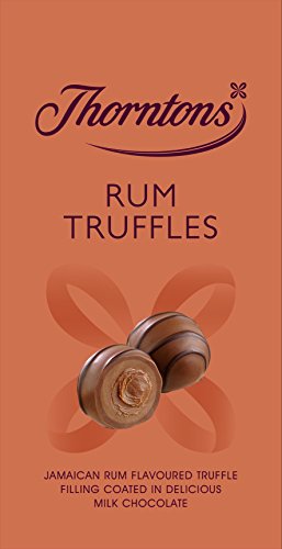 Price comparison product image Thorntons Chocolate Favorite Flavours Bags Rum Truffles 97 Grams
