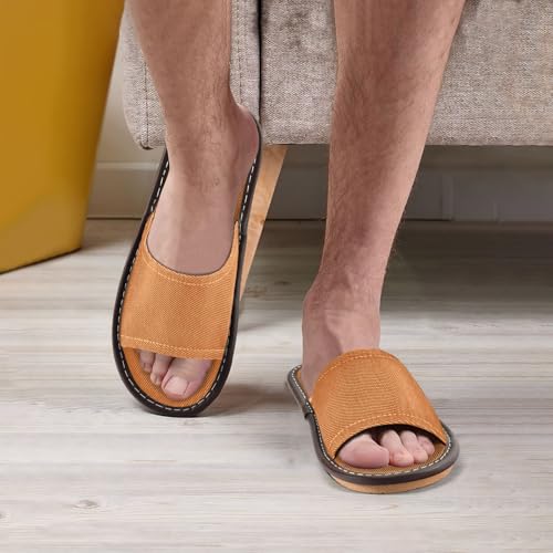 Chocolate Women Men's Shower Slippers Indoor Ultralight Cozy Anti-slip Sandals for Pool, Hotel, Travel4