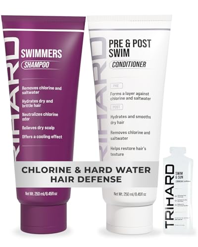 TRIHARD Swim Shampoo & Conditioner Chlorine Removal