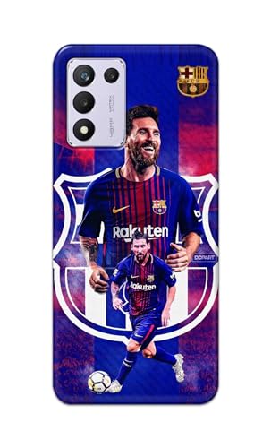 Image of Printed Hard Back Cover Case for Realme 9 5G Speed Edition | Realme 9 5G SE | Realme 9 SE 5G Back Cover (Famous Football Player) -1111