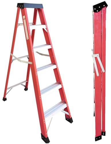 6-Foot Fiberglass Platform Ladder