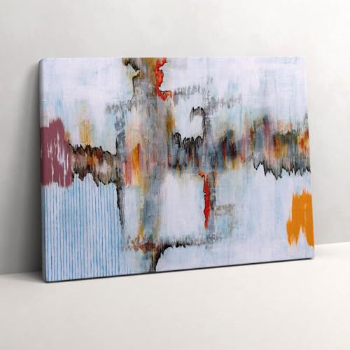 Tableau photo sur toile abstrait pour sublimer le design d'un salon contemporain