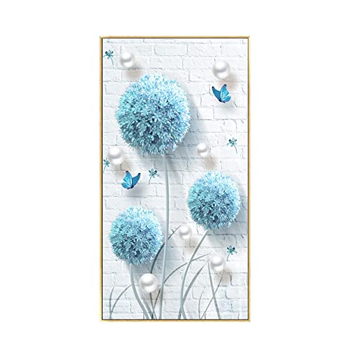 Diamond painting pissenlit 80x180cm kit complet broderie strass grand format