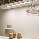 ✔ 𝐒𝐩𝐞𝐢𝐜𝐡𝐞𝐫𝐟𝐮𝐧𝐤𝐭𝐢𝐨𝐧: Die Unter schrankleuchte verfügt über eine Speicherfunktion, mit der der zuletzt ausgeschaltete Zustand beibehalten werden kann.