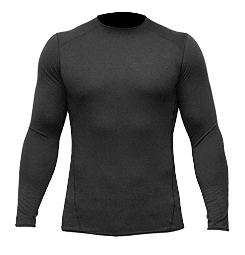 Hot Chillys Pepper Micro Active Performance Base Layer Crewneck, Black, Medium #TOP20