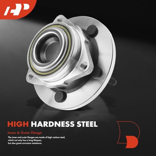 A-Premium Front Wheel Bearing and Hub Assembly with 5-Lug Compatible with Dodge Dakota 2005-2010, Mitsubishi Raider 2006-2009, 2-Wheel ABS Only by A-premium - Used condition - Image 5