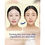 CKD Vita C Teca Blemish Shot Mask - Hydrogel Firming Face Mask Sheet with Pure Vitamin C & Centella Asiatica, Radiance, Relief for Dark Spots & Blemishes, 5 sheets - Image 3