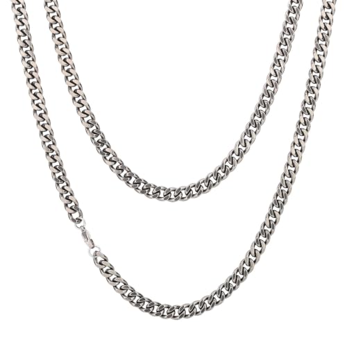 Heavenly Metals Pure Titanium Cuban Link Chain