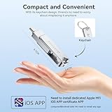 LESOGE MFi Certified 128GB USB C & Lightning Memory Stick - Dual Interface Flash Drive with USB C Adapter, iPhone External Storage, USB 3.0 High-Speed for Photos/Videos (iOS/Android/PC/Mac) - Image 7