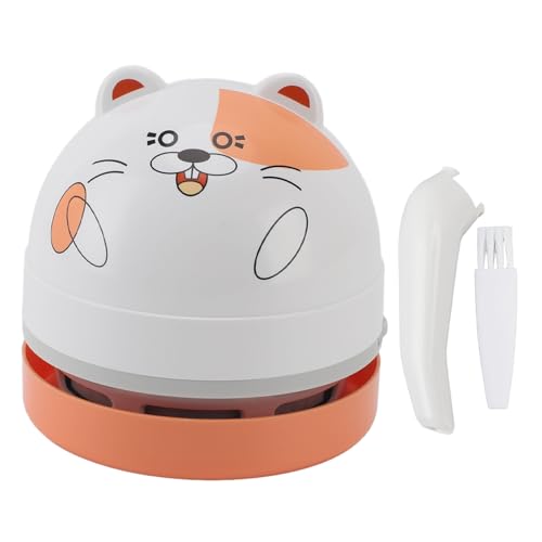 ciciglow Mini Aspiradora de Escritorio, Linda Aspiradora de Escritorio para Recoger Migas, Borrador, Migas, Pelos de Mascotas, Alta Succión y bajo Nivel de Ruido, con Cepillo de Limpieza ciciglow Mini Aspiradora de Escritorio, Linda Aspiradora de Escritorio para Recoger Migas, Borrador, Migas, Pelos de Mascotas, Alta Succión y bajo Nivel de Ruido, con Cepillo de Limpieza