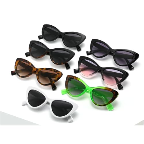 willochra Cute Cat Eye Sunglasses for Women 90s Luxury Vintage Gradient Sun Glasses Female Retro Black Eyewear Shades UV4004
