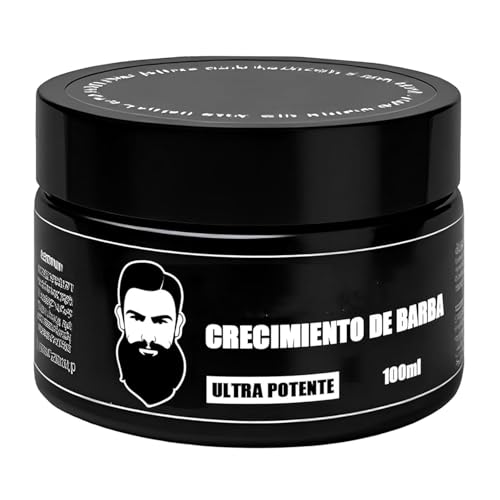 Stimulateur de barbe, Baume stimulant extra-fort pour la barbe, Renforce et adoucit la moustache, Cire de soin hydratante, Formule légère et non grasse, Convient à tous les hommes, 100 ml