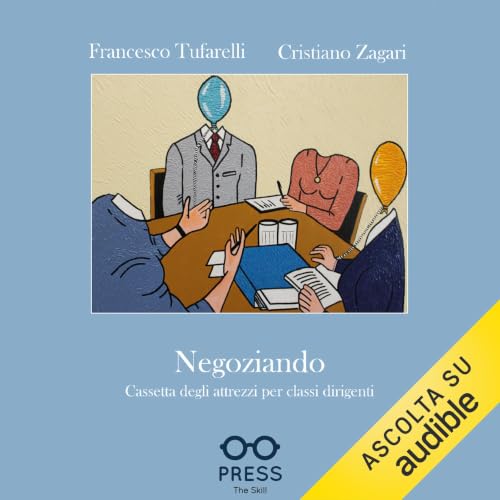 Diseño de la portada del título Negoziando