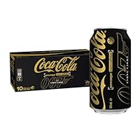 Coca-Cola Zero Sugar Zero Caffeine Soft Drink Multipack Cans 10 x 375mL