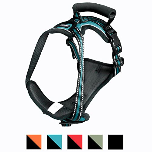 Goopaws Padded Reflective Dog Harness, Lightweight Ripstop Dog Harness, Adjustable Outdoor Pet Harness For Small Medium Large Dogs #TOP1