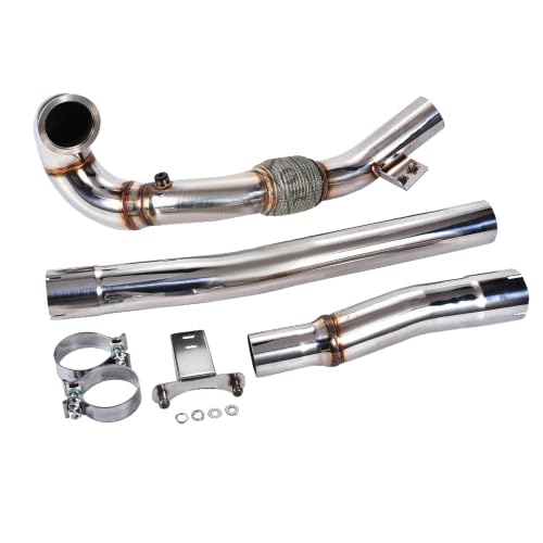 Downpipe For MQB MK7 MK7.5 for Golf R A3 Quatt ro S3 8V 8S TT TTS 2.0 TFSI 2014+ for GOLF MK7 R 2.0T 2014+ A3/S3 8V 2.0T 2014+ model