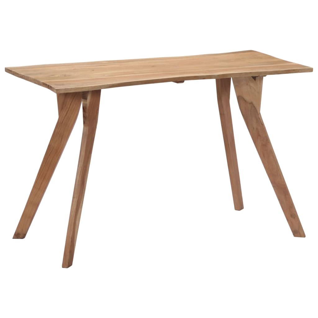 Table de salle manger en bois véritable pour des repas conviviaux en famille