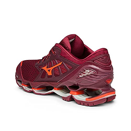Tenis Mizuno Wave Prophecy 9 J1Gc200057 41 Vermelho/Laranja