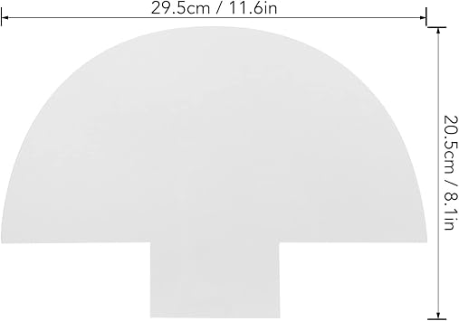 Handbag Sewing Template, Reusable Smoothing Surfaces Acrylic Basket Bag Pattern Template for DIY Bag