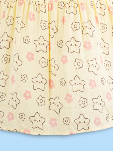Image of Kidbea Bamboo Cotton Baby Girl Dress, Sleeveless Casual Wear Girls Frock