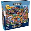 Buffalo Games Eric Dowdle Get Your Kicks on Route 66 Jigsaw Puzzle - 1000 Piece, Adult, 26.75 x 19.75 in - Puzzles for Adults - Includes Reference Poster - Relaxing Game Night Activity