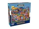 Buffalo Games Eric Dowdle Get Your Kicks on Route 66 Jigsaw Puzzle - 1000 Piece, Adult, 26.75 x 19.75 in - Puzzles for Adults - Includes Reference Poster - Relaxing Game Night Activity