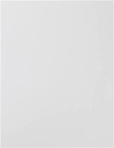 Hysiwen 20 hojas de cartulina blanca de 8.5 x 11 pulgadas, 92 libras de grosor para hacer tarjetas, invitaciones, manualidades de papel o dibujo