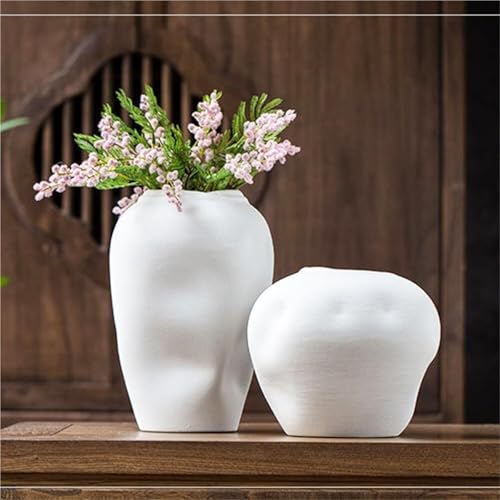 Vase rustique en grès de ferme terre cuite déco étagère