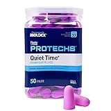 Flents Ear Plugs, 50 Pair, Ear Plugs for Sleeping, Snoring, Loud Noise, Traveling, Concerts, Construction, & Studying, NRR 33