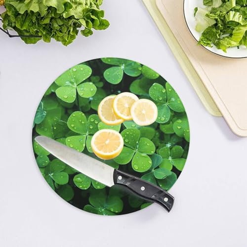Planche à découper en verre durable résistante aux rayures pour table de cuisine - 5