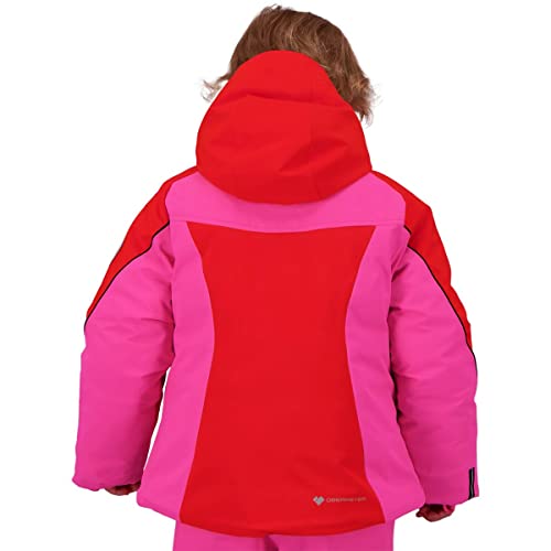 Obermeyer Girls' Cara Mia Jacket, Red, 8 #TOP1