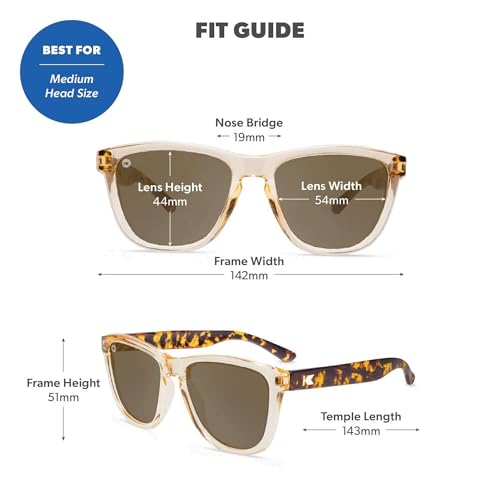 Image of Knockaround Square Polarized Sunglasses for Men & Women - UV400 Protection