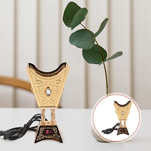 Lifkome Electric Incense Burner Bakhoor Burner Holder Frankincense Resin Burner Yoga Spa Aromatherapy Burner For Office Home Decor #TOP3