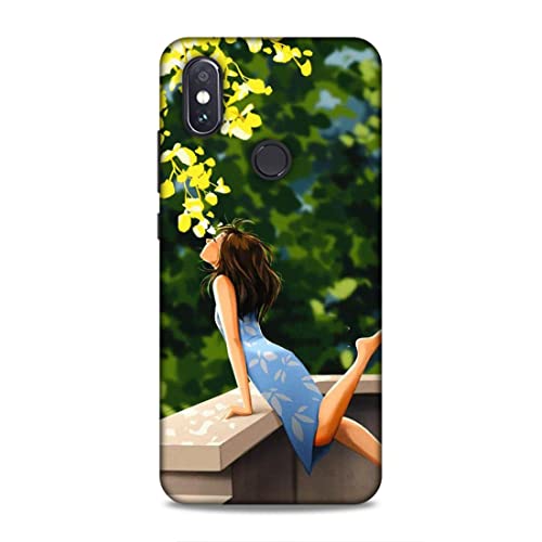 Image of Printed Mobile Back Hard Case Cover for Redmi Note 5 Pro | Cute Girl, Sunshine, Cute Dress, Lovely Day-2193