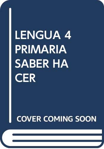 Portada de Lengua 4º Educacion Primaria Saber Hacer Canarias