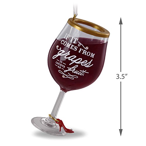 Hallmark Keepsake Christmas Ornament 2018 Year Dated, Time For Wine #TOP4