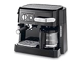 DeLonghi BCO 410.1 - Cafetera combinada espresso y goteo, 2.6 l, color negro
