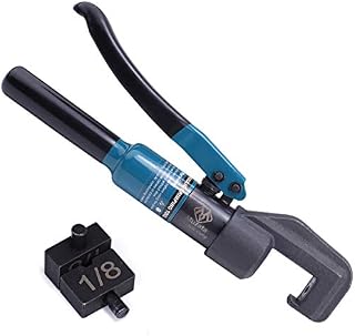 Muzata Custom Hydraulic Hand Crimper Tool for Stainless Steel Cable Railing Fittings