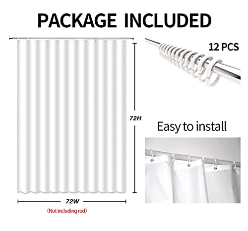 Ocean Beach Shower Curtain Tropical Palm Tree Seaside Island Landscape Blue Sky Summer Hawaiian Coast Nature Scene Sea View Holiday Decor Fabric Bath Curtain With Hook #TOP3