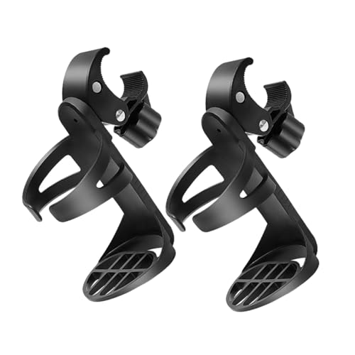 Porte Gobelet Poussette Déambulateur - Libérez vos Mains en Balade grâce au Lot de 2 Supports