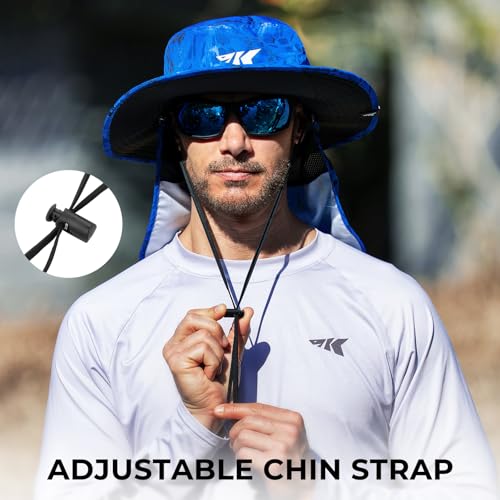 Image of KastKing Sol Armis UPF 50 Boonie Hat - Sun Protection Hat, Fishing Hat, Beach & Hiking Hat, Paddling